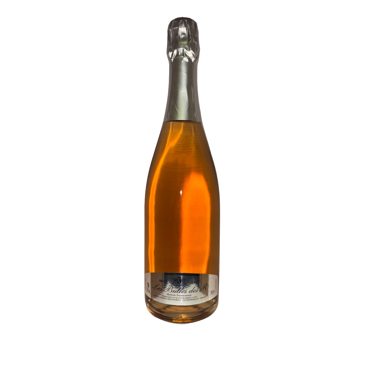 Les bulles de R rosé pétillant
